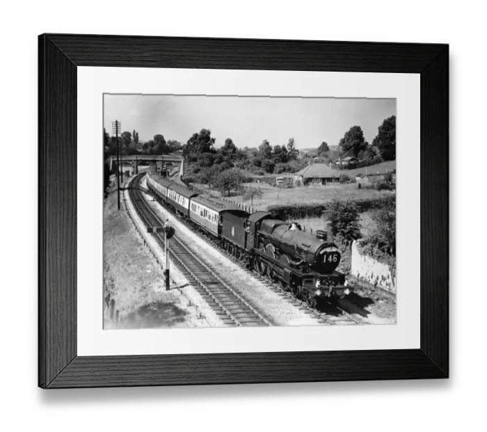 Framed Print : No 7018 Drysllwyn Castle near Kingskerswell, 1956 Framed Print : No 7018 Drysllwyn Castle near Kingskerswell, 1956
