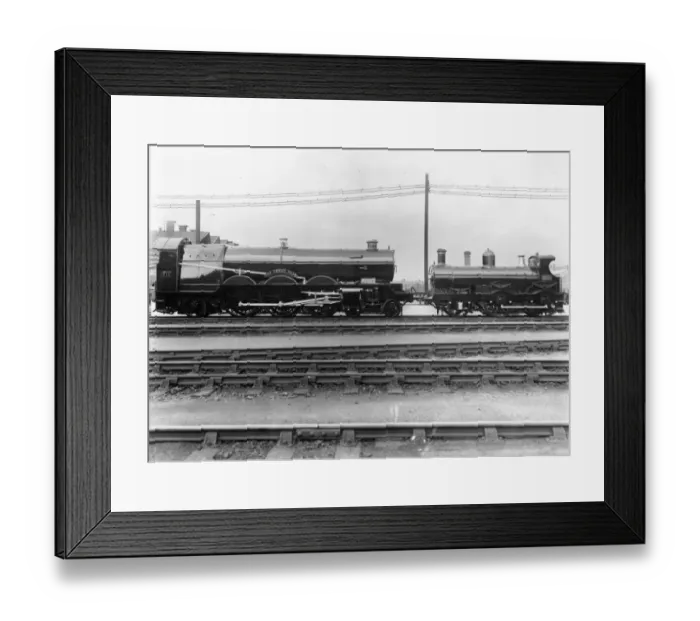 Framed Print : No 111 The Great Bear with No 111 2-4-0 locomotive Framed Print : No 111 The Great Bear with No 111 2-4-0 locomotive