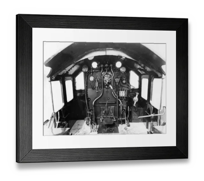 Framed Print : Cab of a Castle Class locomotive Framed Print : Cab of a Castle Class locomotive