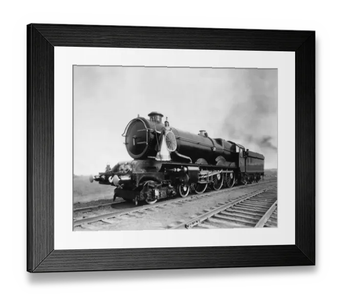 Framed Print : No 6000 King George V in the USA, 1927