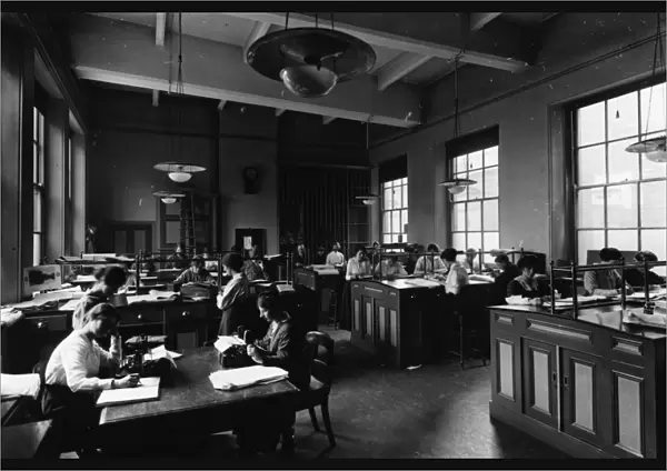 Office Staff at Paddington Station, c. 1920s