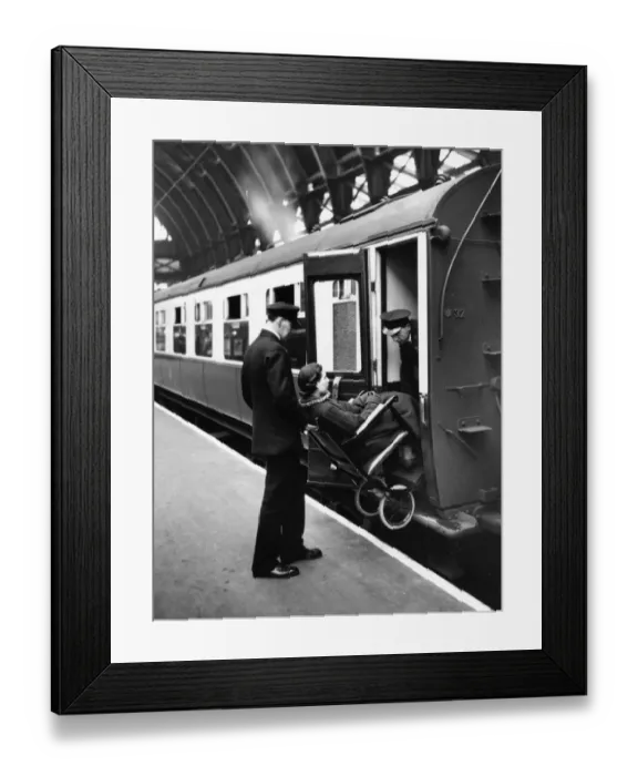 Framed Print : Paddington Station Staff, 1937 Framed Print : Paddington Station Staff, 1937