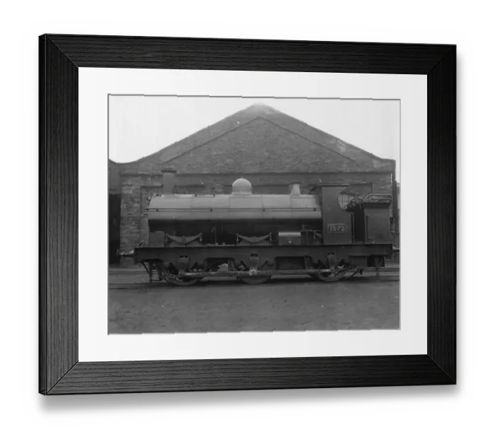 Framed Print : No 1572, Buffalo Class Locomotive Framed Print : No 1572, Buffalo Class Locomotive
