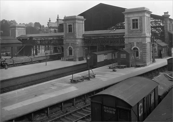 Exeter St Davids Station, Devon, c. 1912