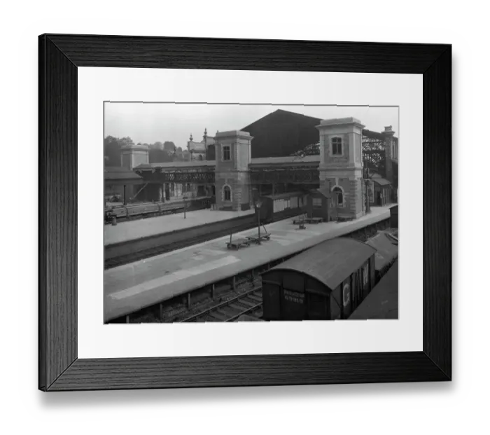 Framed Print : Exeter St Davids Station, Devon, c. 1912