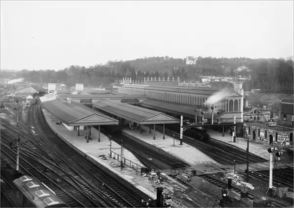 Exeter St Davids Station, Devon, c. 1914