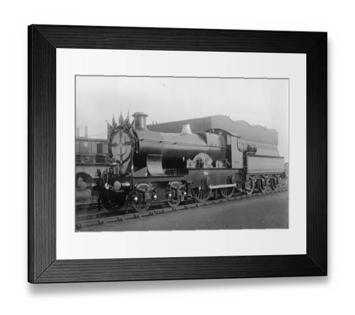 Framed Print : No 4120 Stephanotis decorated as the Royal Train