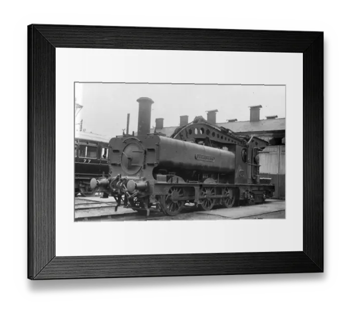 Framed Print : 0-6-4 crane tank locomotive, No 16, Hercules Framed Print : 0-6-4 crane tank locomotive, No 16, Hercules