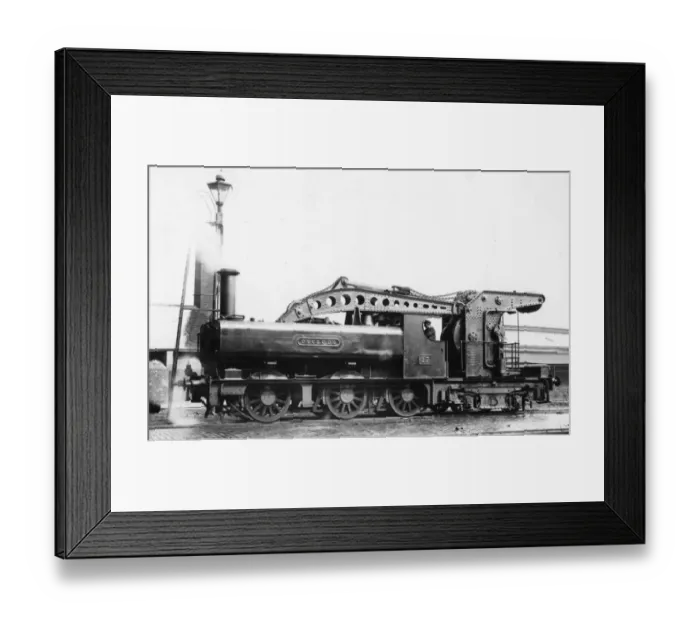 Framed Print : 0-6-4 crane tank locomotive, No 17, Cyclops Framed Print : 0-6-4 crane tank locomotive, No 17, Cyclops