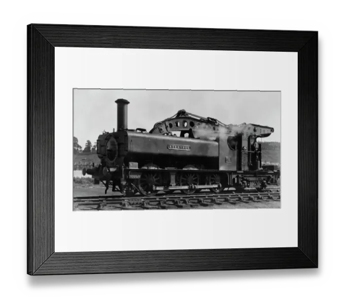 Framed Print : 0-6-4 crane tank locomotive, No 18, Steropes Framed Print : 0-6-4 crane tank locomotive, No 18, Steropes
