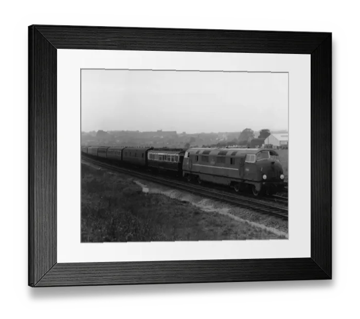 Framed Print : No D801 Vanguard - Warship Class Diesel Hydraulic Locomotive Framed Print : No D801 Vanguard - Warship Class Diesel Hydraulic Locomotive