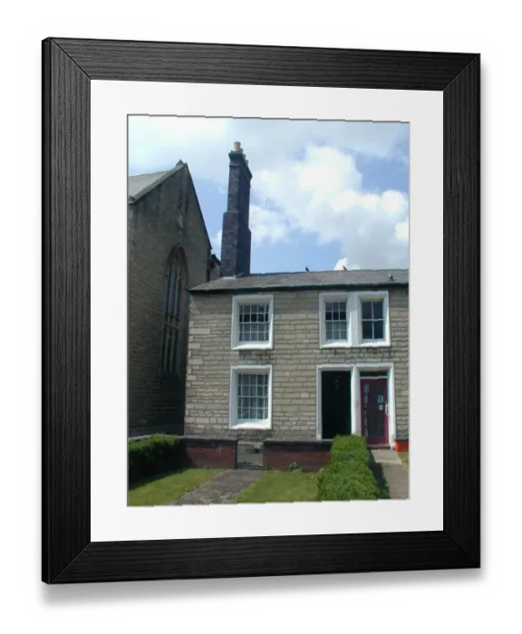 Framed Print : Faringdon Road cottages Framed Print : Faringdon Road cottages