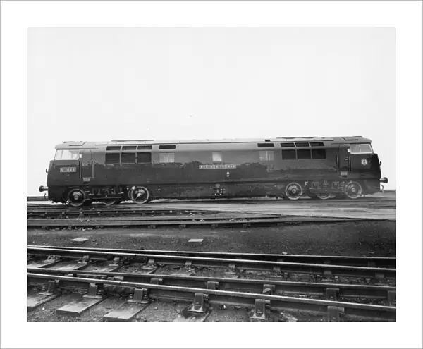No D1035 Western Yeoman - Western Class Diesel Hydraulic Locomotive