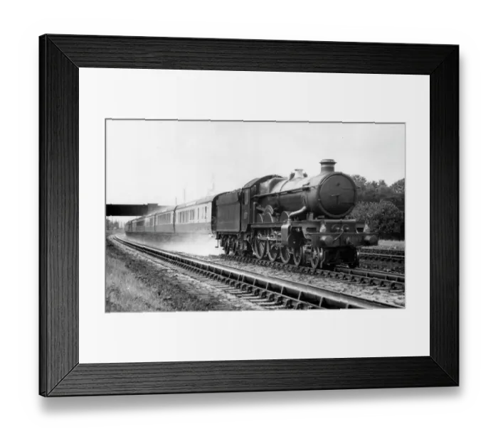 Framed Print : No.5093, Upton Castle, at Goring Troughs, c.1960