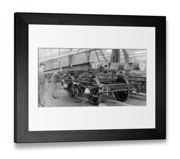 Framed Print : No 19 (C  /  D) Shops, c1930