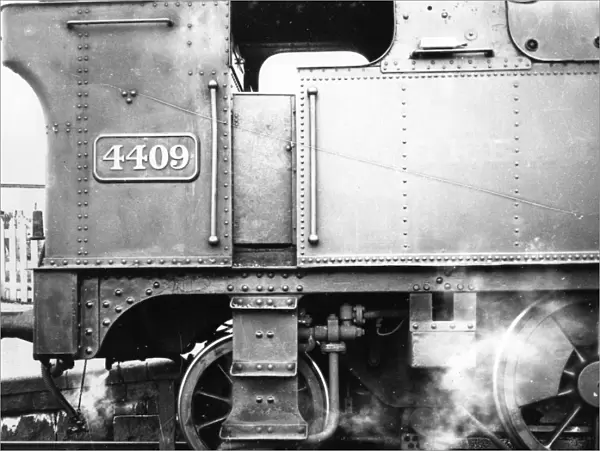 No 4409 Prairie Tank Locomotive - Detail of cabside