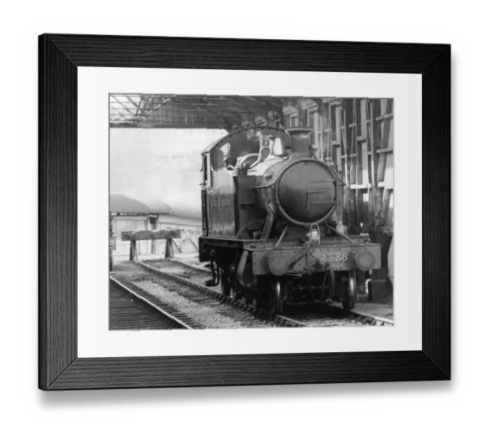 Framed Print : No 4588 Prairie Tank Locomotive at Kingswear Framed Print : No 4588 Prairie Tank Locomotive at Kingswear