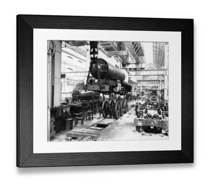 Framed Print : AE Erecting Shop, c1927