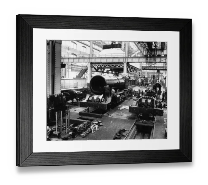Framed Print : AE Erecting Shop, c1927