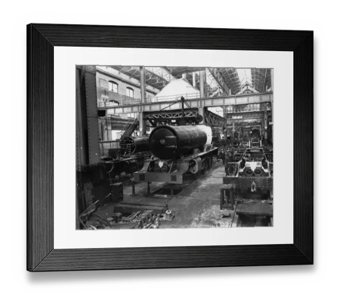 Framed Print : AE Erecting Shop, c1930 Framed Print : AE Erecting Shop, c1930