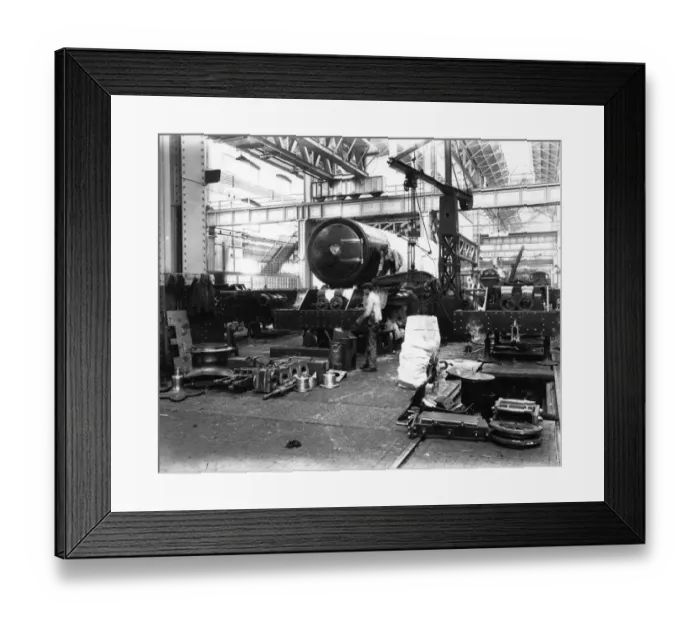 Framed Print : AE Erecting Shop, c1927