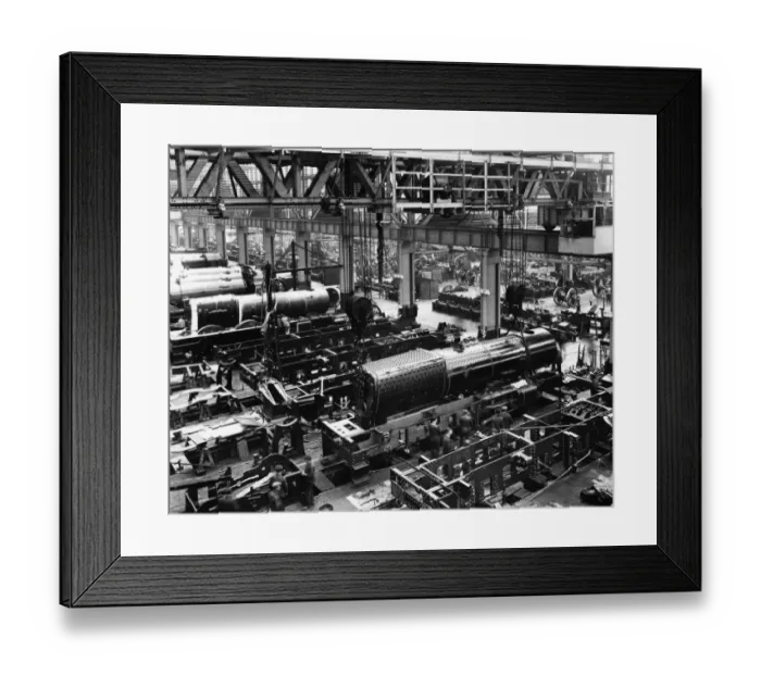 Framed Print : AE Erecting Shop, 1927
