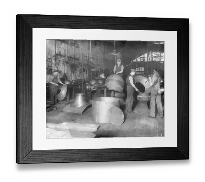 Framed Print : K Shop - Coppersmiths, 1938 Framed Print : K Shop - Coppersmiths, 1938