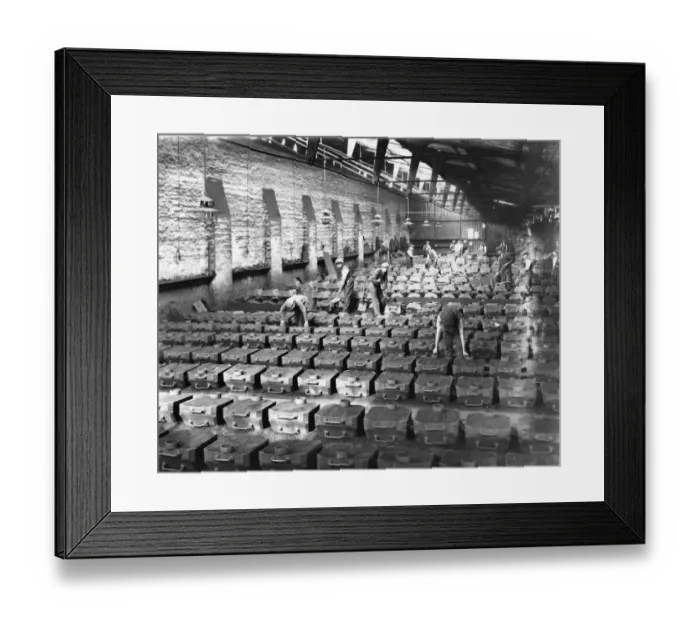 Framed Print : J2 Shop - Chair Foundry, 1930 Framed Print : J2 Shop - Chair Foundry, 1930