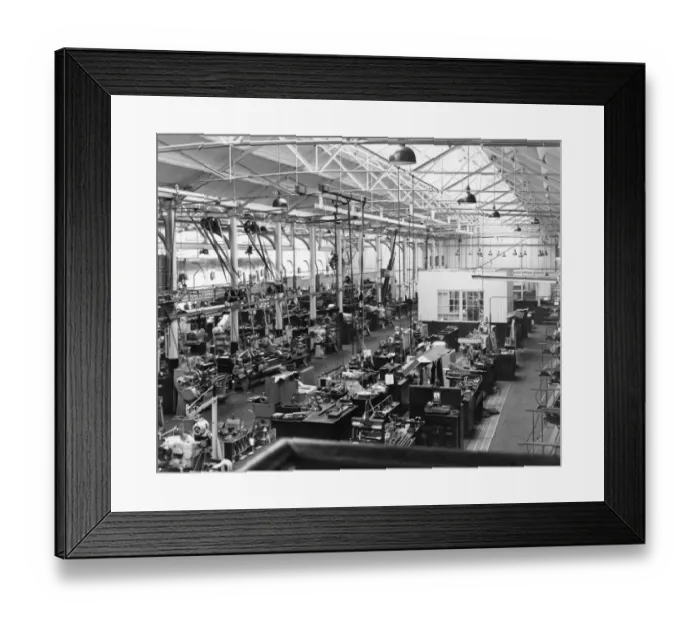 Framed Print : O Shop - Tool Room