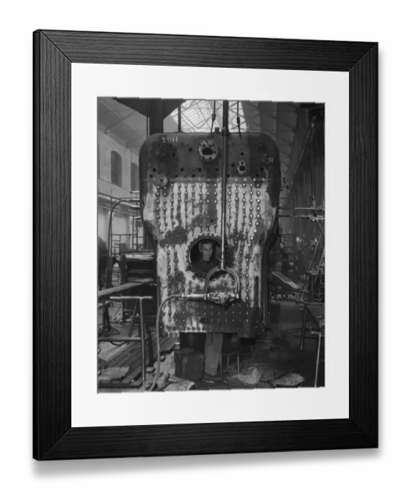 Framed Print : V Shop, 1951