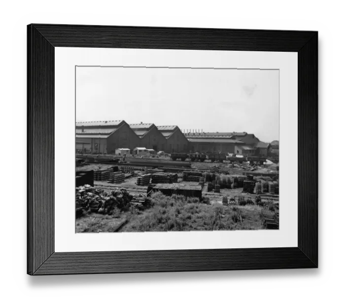 Framed Print : New Crossings Shop, 1956 Framed Print : New Crossings Shop, 1956