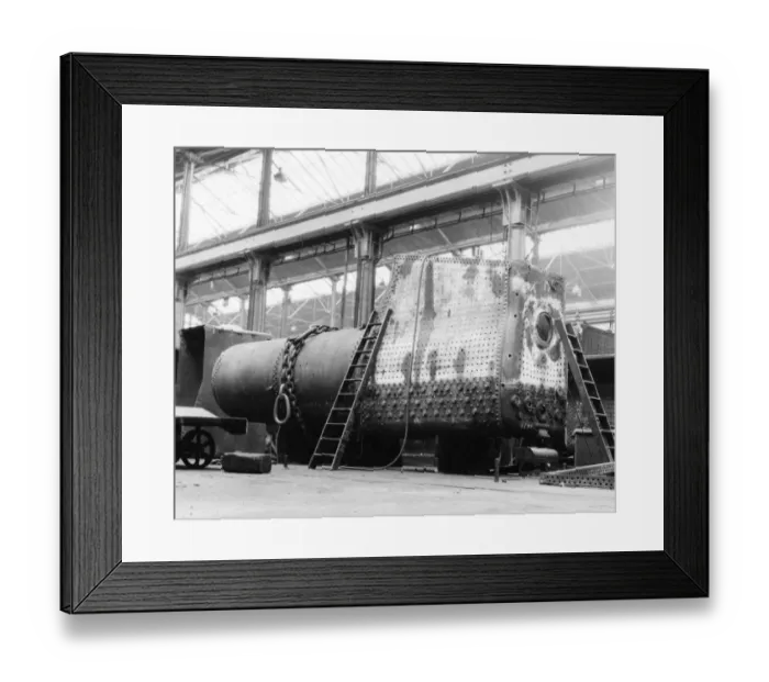 Framed Print : V shop, 1962