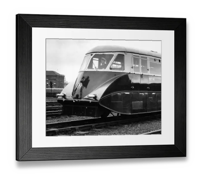 Framed Print : Diesel Railcar No 4 Framed Print : Diesel Railcar No 4