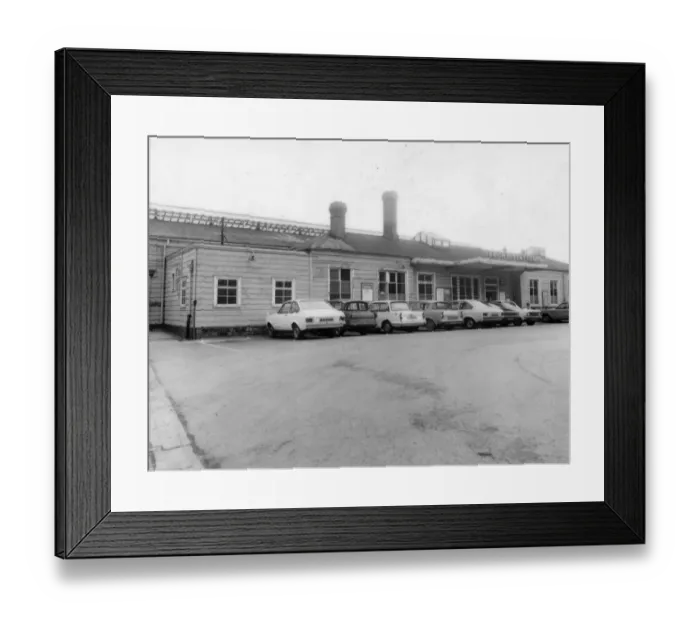 Framed Print : Frome Station, Somerset, c. 1970 Framed Print : Frome Station, Somerset, c. 1970