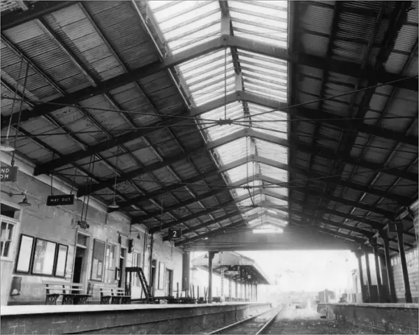 Internal View of Frome Station, Somerset, c. 1970s