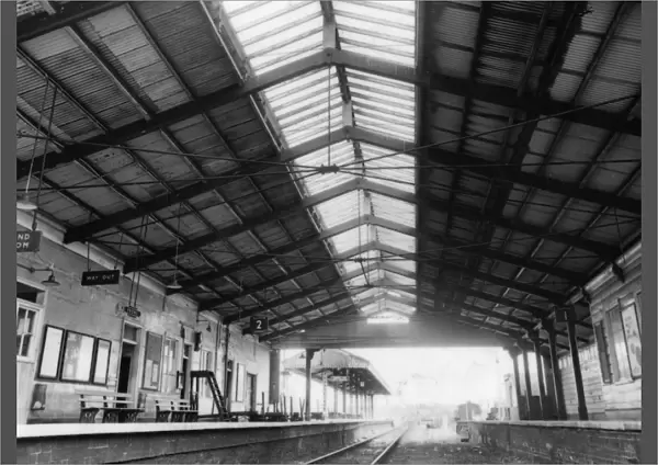 Internal View of Frome Station, Somerset, c. 1970s