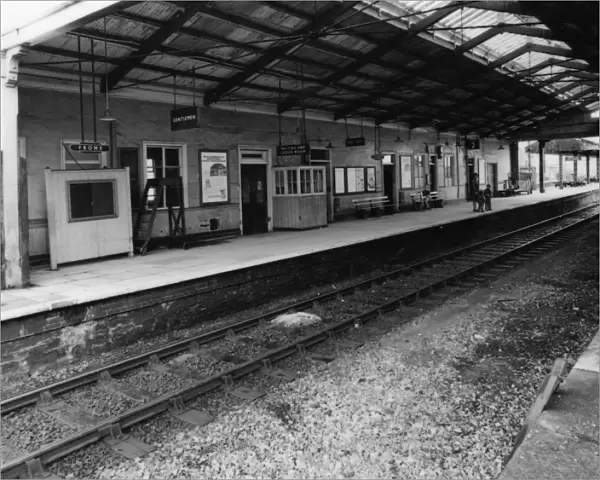 Internal View of Frome Station, Somerset, c. 1970