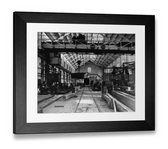 Framed Print : No 1 Shop, Sawmill, c1950s Framed Print : No 1 Shop, Sawmill, c1950s