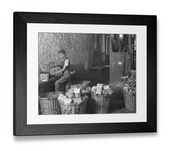 Framed Print : No 1 Shop, Sawmill, November 1934 Framed Print : No 1 Shop, Sawmill, November 1934