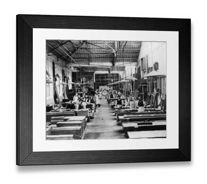 Framed Print : No 12 Shop, Carpenters Shop, c1890s Framed Print : No 12 Shop, Carpenters Shop, c1890s