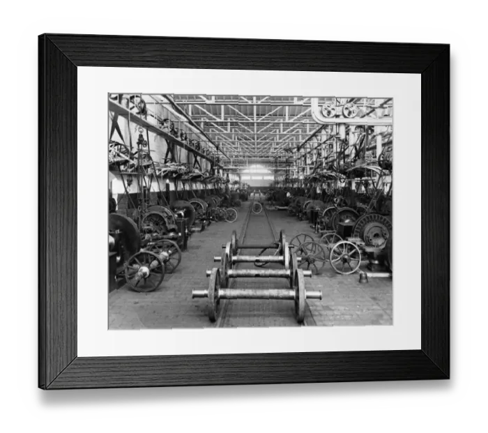 Framed Print : No 16 |Shop, Wheel Shop, 1907