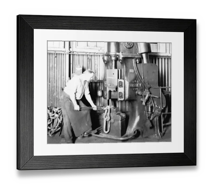 Framed Print : No 14 Shop, Smiths Shop, 1938