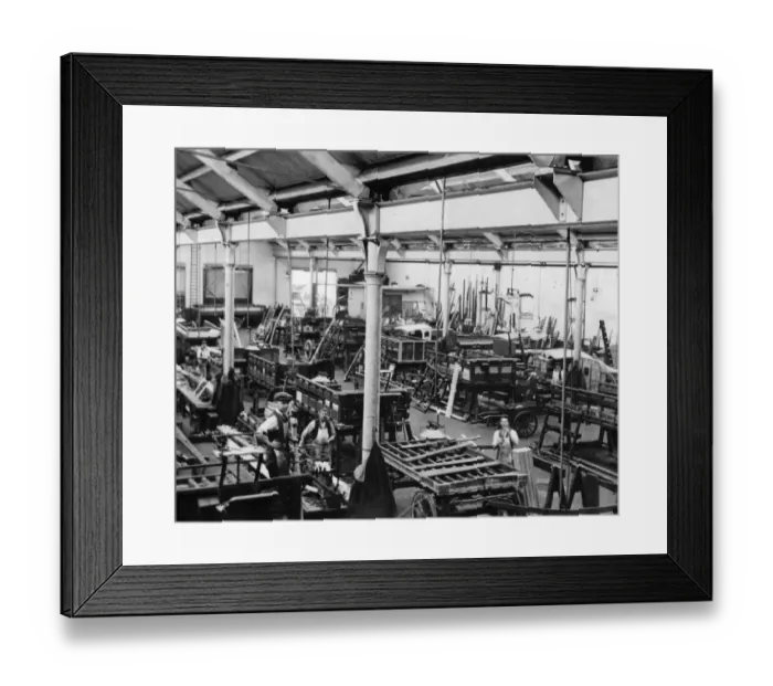 Framed Print : No 17 Shop, Road Vehicle Shop, c1920s Framed Print : No 17 Shop, Road Vehicle Shop, c1920s