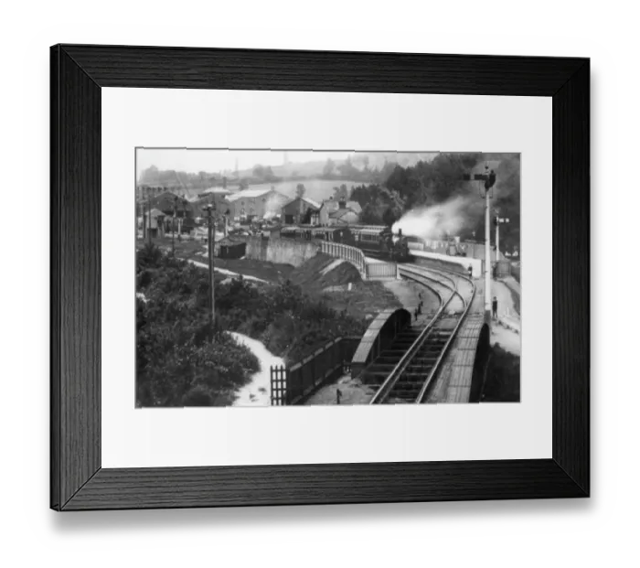 Framed Print : St Blazey Station, 1903