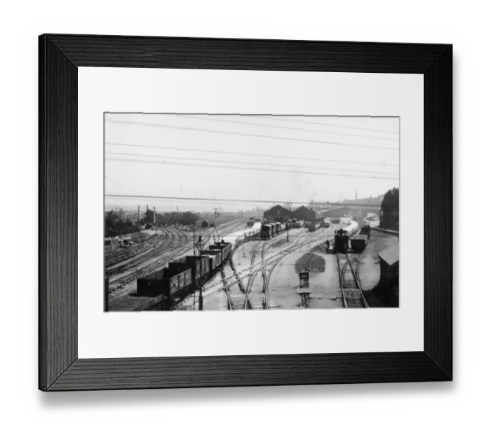 Framed Print : St Blazey Station, 1922