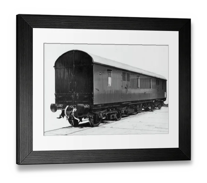 Framed Print : 50ft Monster Van, No. 597