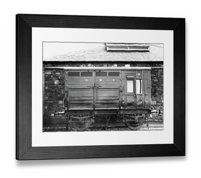 Framed Print : GWR Horse Box