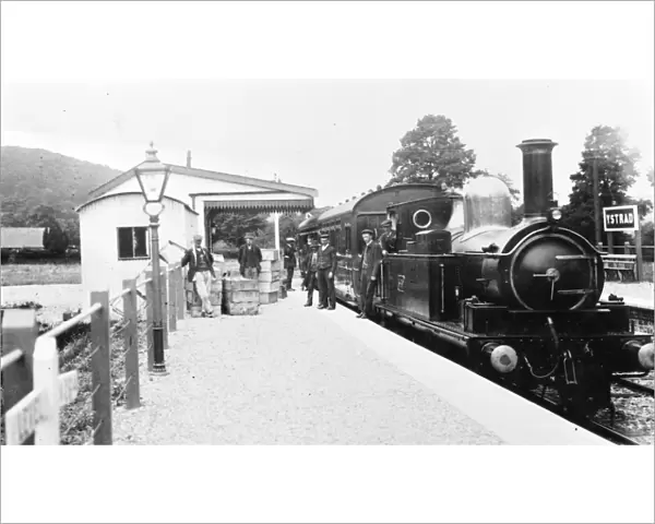 Ystrad Station, South Wales, c. 1900