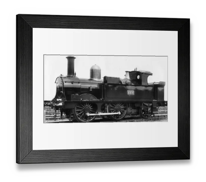 Framed Print : Locomotive No. 555