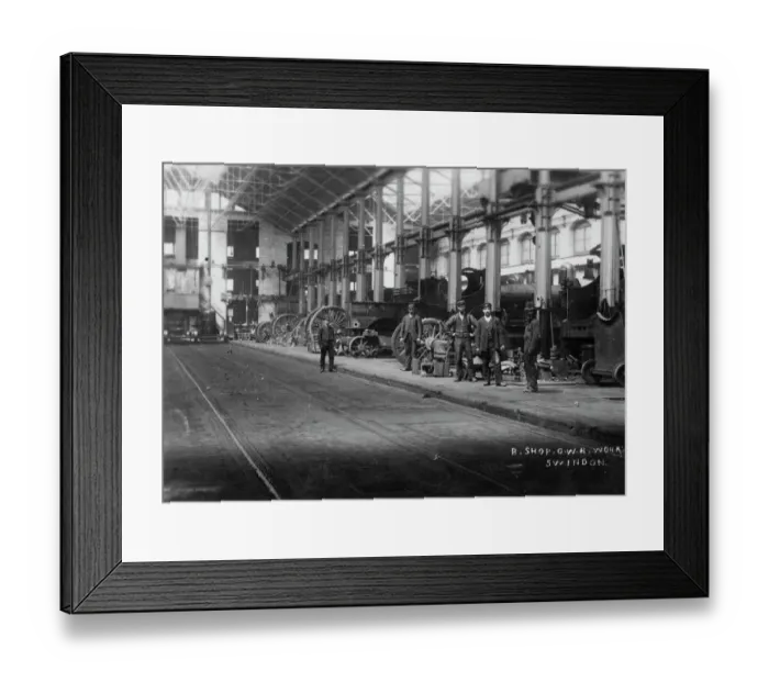 Framed Print : B Shed in about 1900 Framed Print : B Shed in about 1900